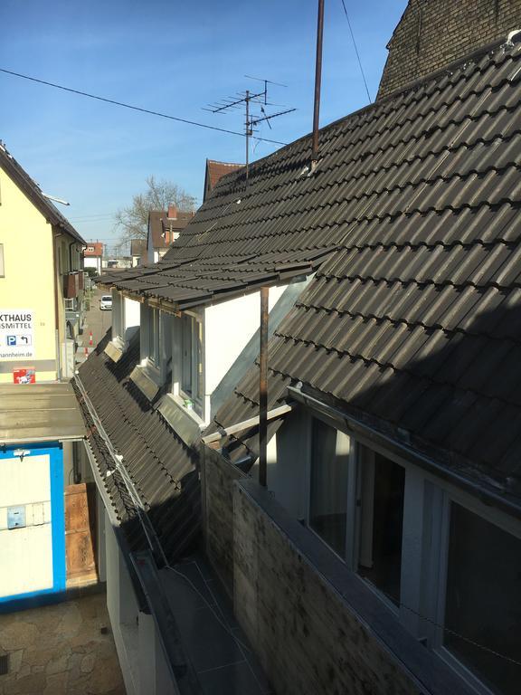 Pension Haus Baron 2 Friedrichsfeld Edingen-Neckarhausen Eksteriør bilde