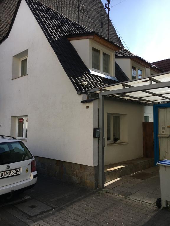Pension Haus Baron 2 Friedrichsfeld Edingen-Neckarhausen Eksteriør bilde